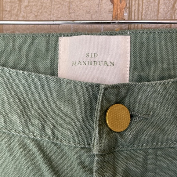 Sid Mashburn men’s slim straight twill 5 pockets pants button fly - Picture 5 of 13
